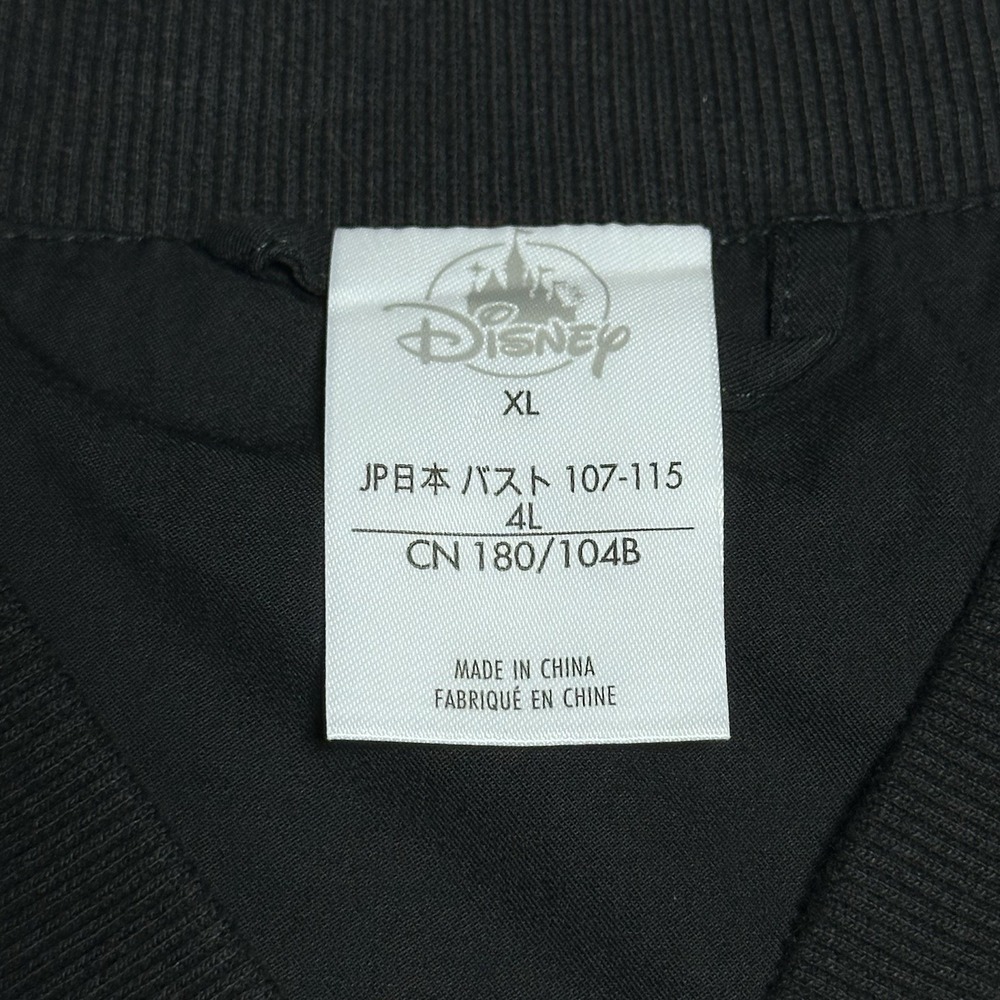 Disney Hocus Pocus Bomber Jacket Womens XL Black Flame Candle Movie Halloween - Picture 7 of 14